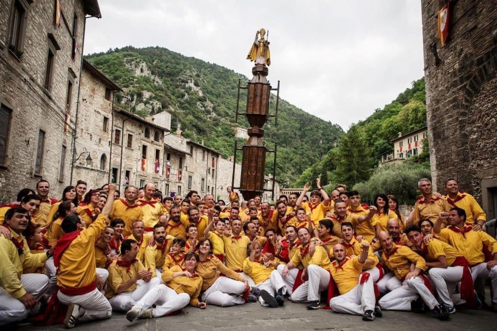 Appartamento Gattapone 9 Gubbio Eksteriør bilde